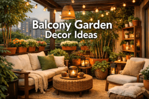 Balcony Garden Decor Ideas