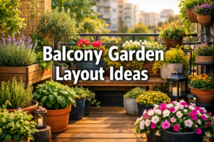 Balcony Garden Layout Ideas