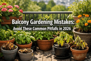 Balcony Gardening Mistakes