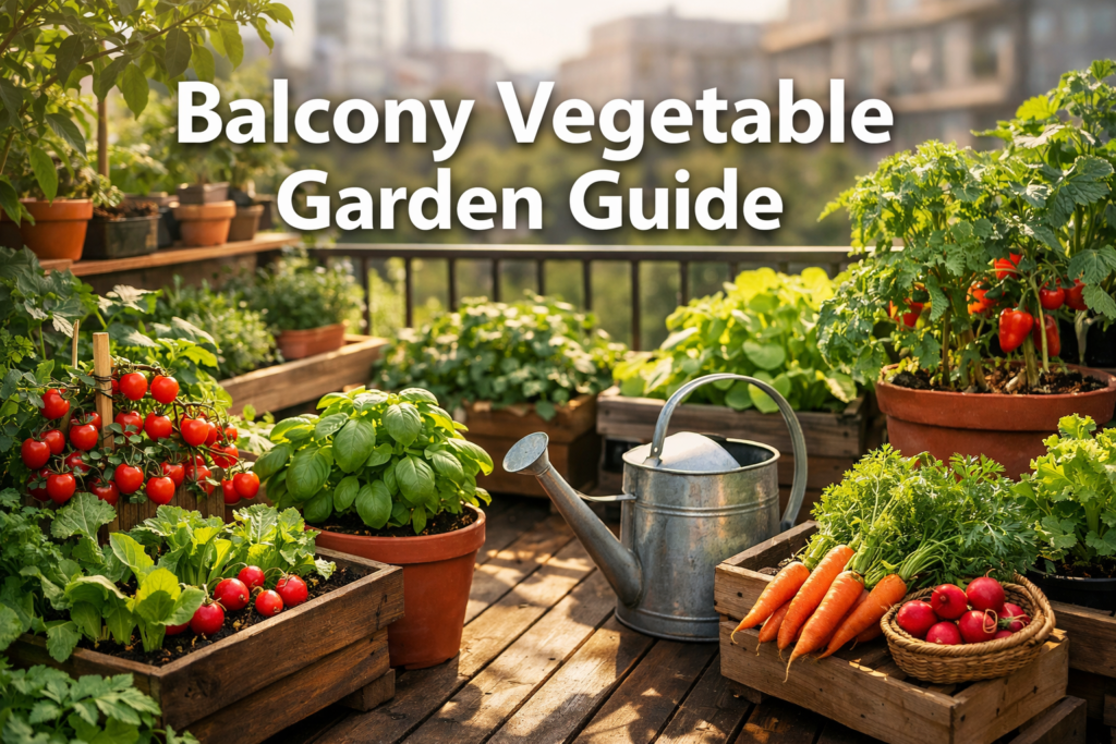 Balcony Vegetable Garden Guide