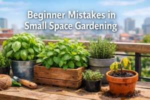 Beginner Mistakes in Small Space Gardening
