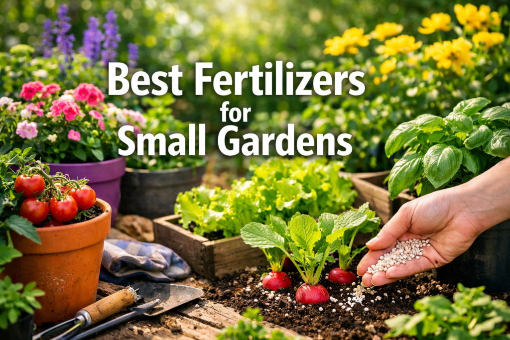 Best Fertilizers for Small Gardens