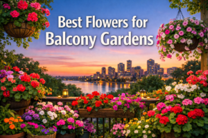 Best Flowers for Balcony Gardens