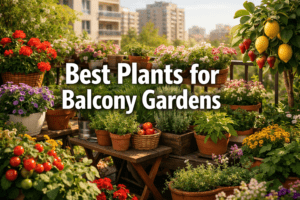 Best Plants for Balcony Gardens