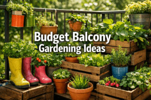 Budget Balcony Gardening Ideas