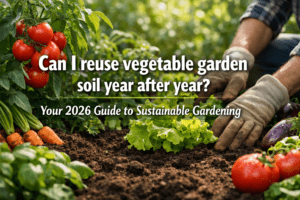 Can I reuse vegetable garden soil year after year?