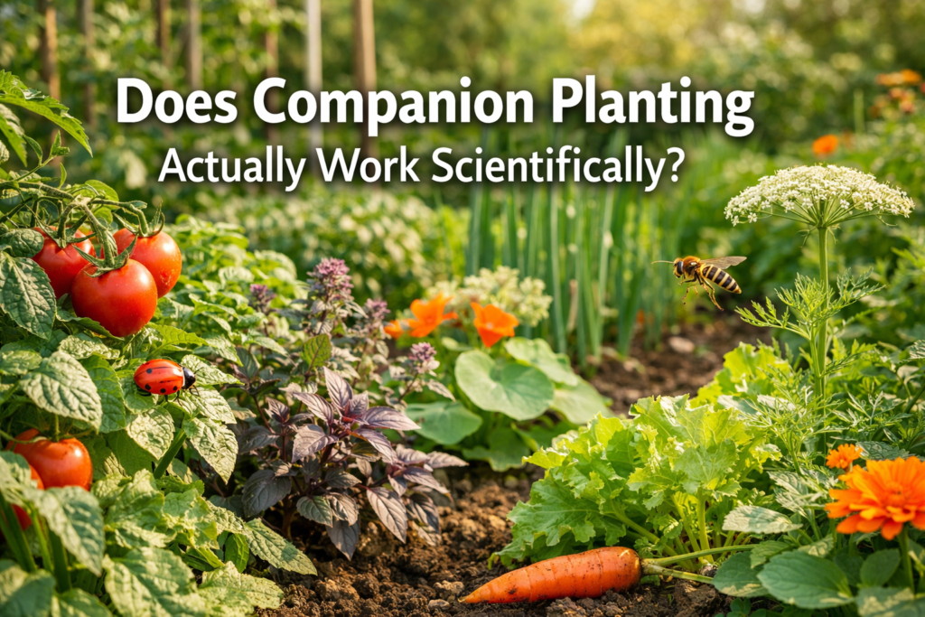 Does companion planting actually work scientifically?