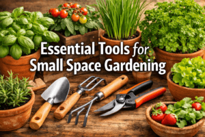 Essential Tools for Small Space Gardening