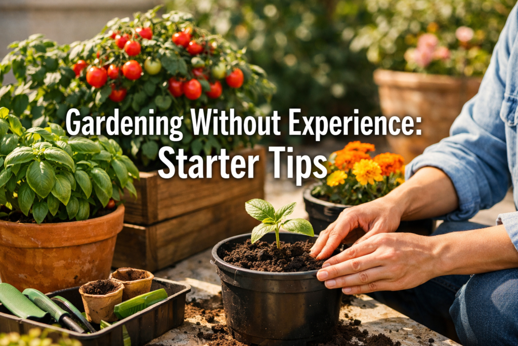 Gardening Without Experience: Starter Tips