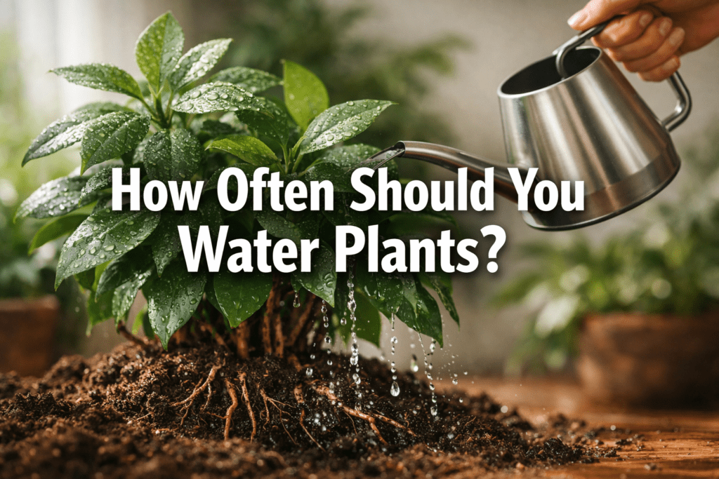 How Often Should You Water Plants?