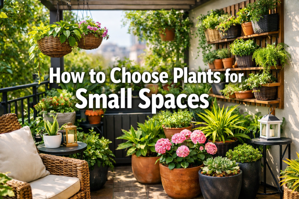How to Choose Plants for Small Spaces