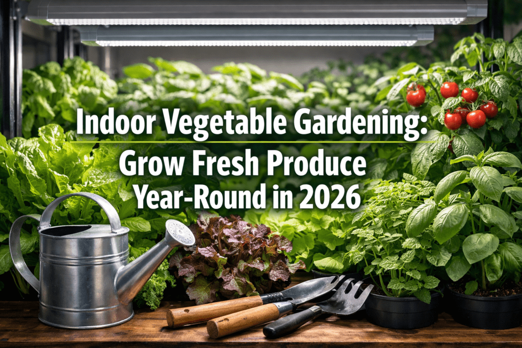 Indoor Vegetable Gardening
