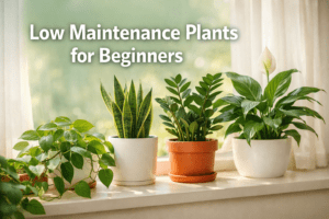 Low Maintenance Plants for Beginners