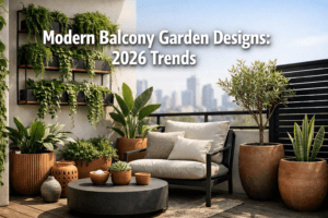 Modern Balcony Garden Designs