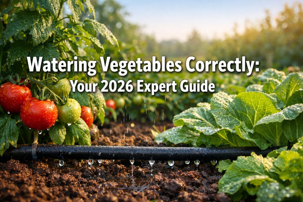 Watering Vegetables Correctly