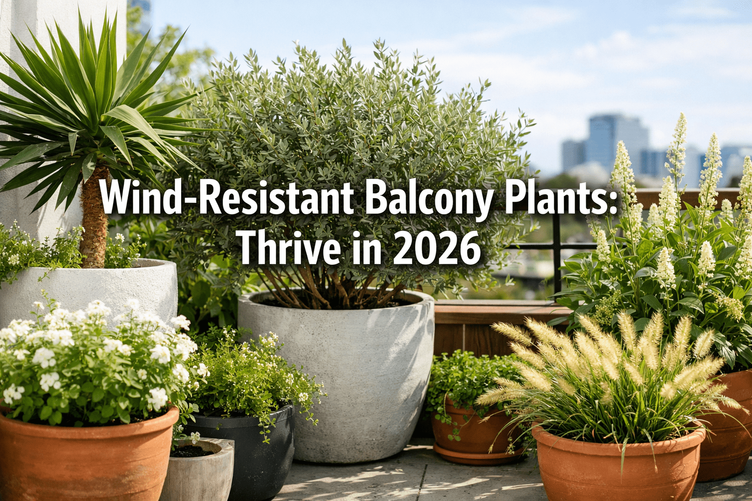 15 Wind-Resistant Balcony Plants That Won't Blow Over