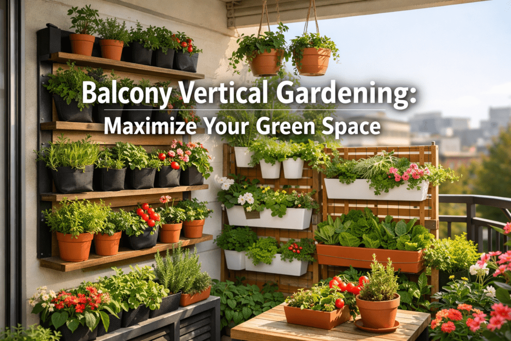 Balcony Vertical Gardening