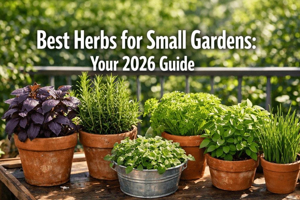 Best Herbs for Small Gardens