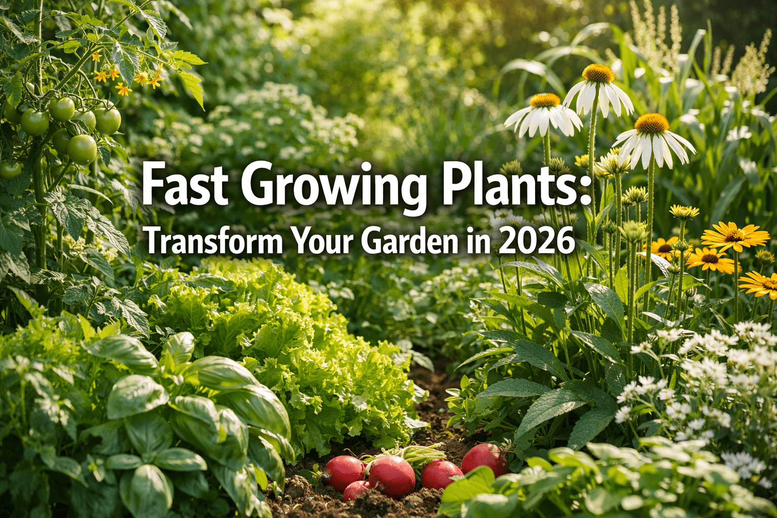Fast Growing Plants: Transform Your Garden In 2026