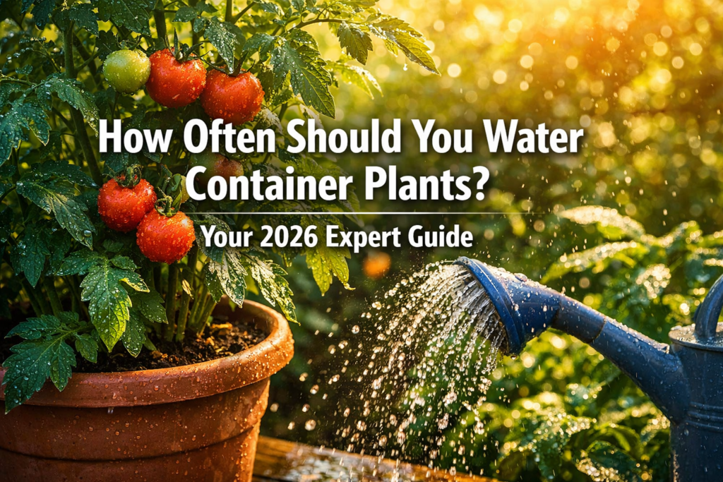 How Often Should You Water Container Plants?