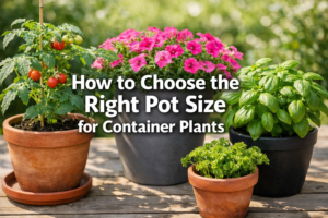 How to Choose the Right Pot Size for Container Plants