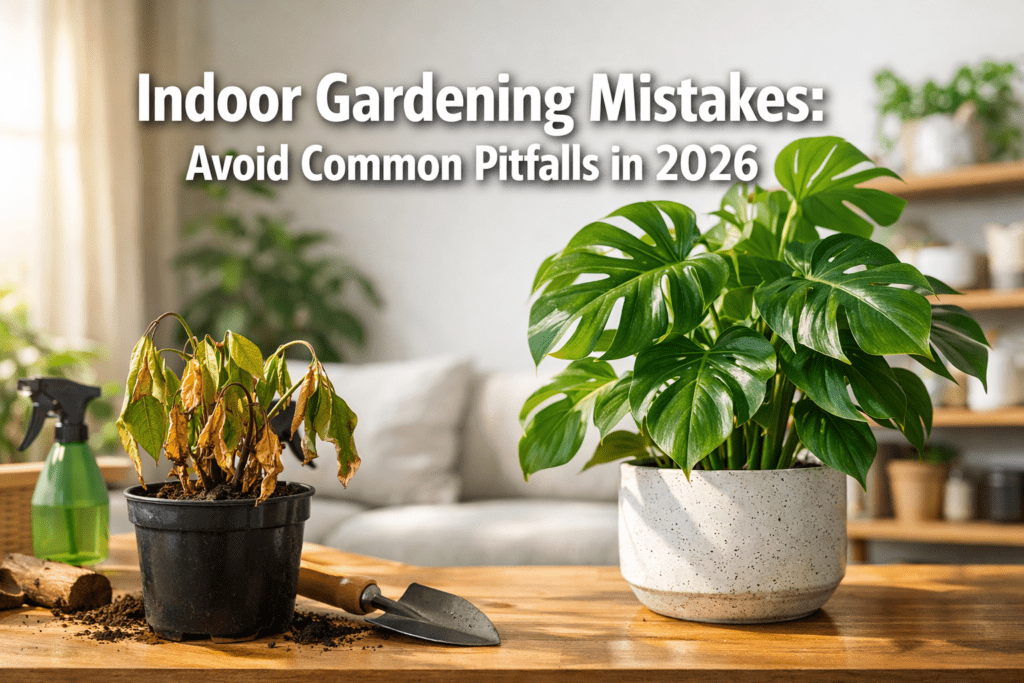 Indoor Gardening Mistakes