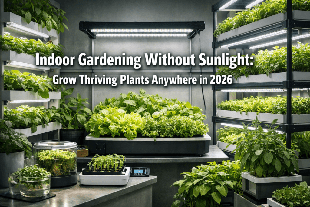 Indoor Gardening Without Sunlight