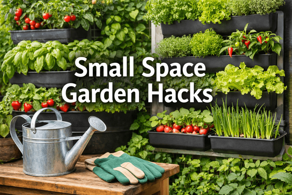 Small Space Garden Hacks