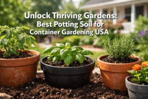 best potting soil for container gardening USA