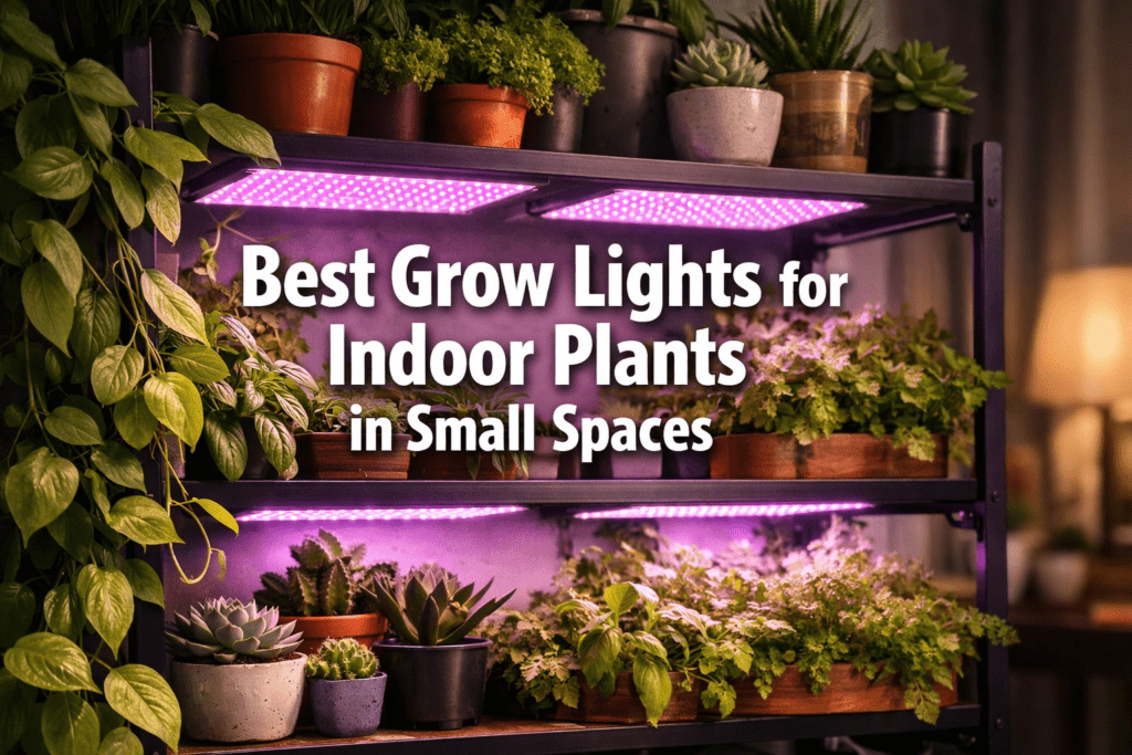 Best Grow Lights for Indoor Plants in Small Spaces