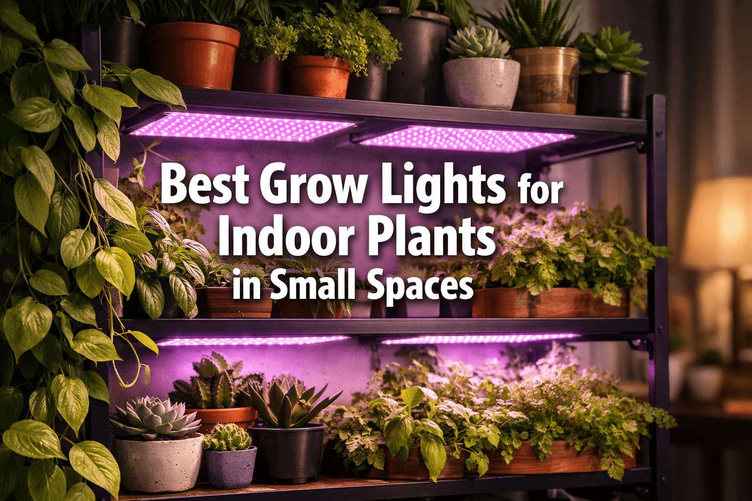 Best Grow Lights For Indoor Plants In Small Spaces 2026