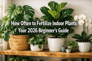 How often to fertilize indoor plants: beginner's schedule