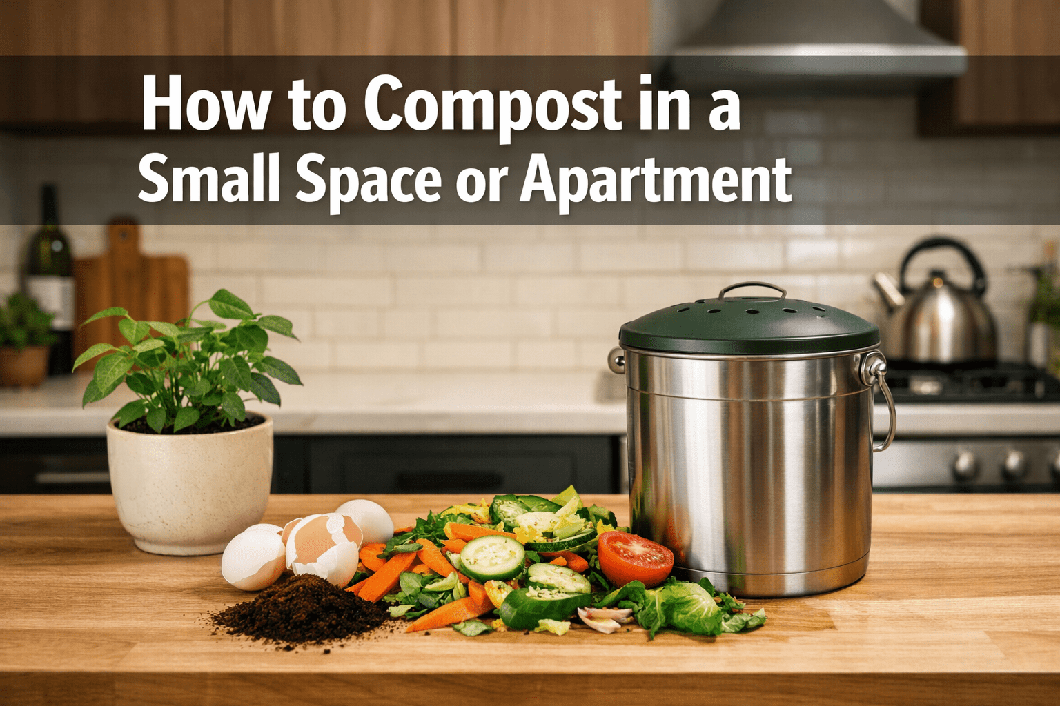 How To Compost In A Small Space Or Apartment (2026)