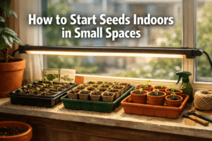 How to Start Seeds Indoors in Small Spaces