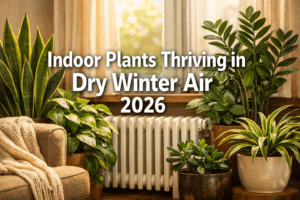 Indoor plants that tolerate dry winter air from heating radiators
