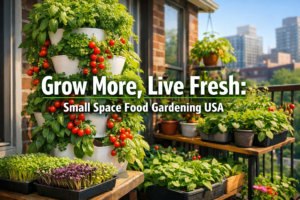 grow food in small space USA