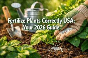 how to fertilize plants correctly USA