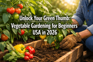 vegetable gardening for beginners USA