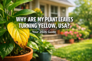 why are my plant leaves turning yellow USA