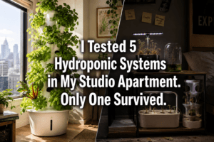 I Tested 5 Hydroponic Systems in My Studio Apartment. Only One Survived.