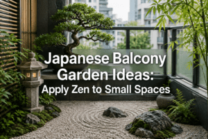 Japanese Balcony Garden Ideas: How to Apply Zen Design to Small Spaces