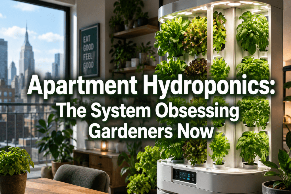 The Hydroponic System That Apartment Gardeners Are Quietly Obsessed With Right Now