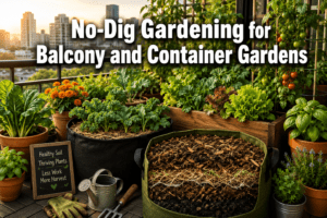 No-Dig Gardening for Balcony and Container Gardens