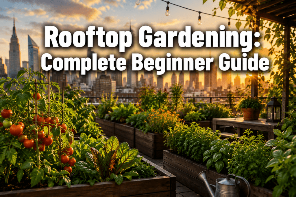 Rooftop Gardening: Complete Beginner Guide