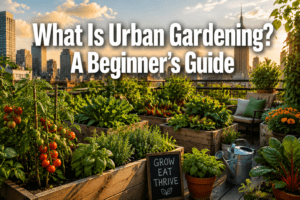 What Is Urban Gardening? Beginner's Guide