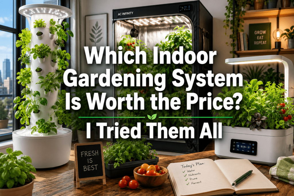 Which Indoor Gardening System Is Worth the Price? I Tried Them All