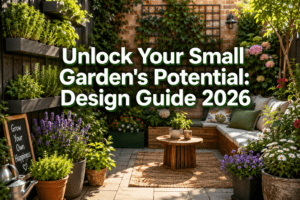 how to design small garden space