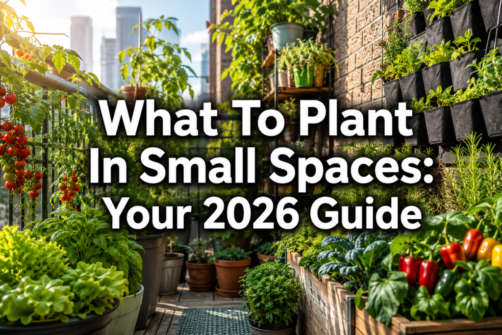 what to plant in small spaces