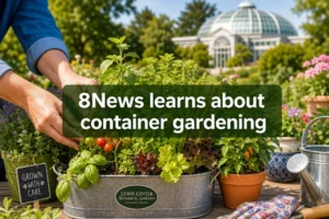 8News learns about container gardening with Lewis Ginter